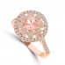1.06 Ct Round Cut Morganite Diamond Anniversary Band ( G-H Color SI-2 I1 Clarity) 1.06 Ct Round Cut Morganite Diamond Anniversary Band ( G-H Color SI-2 I1 Clarity)
